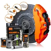 FOLIATEC bromsokfärg - neon orange pensel