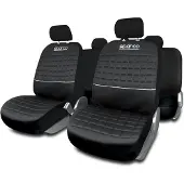 Sparco Uppsättning av sätesöverdrag Sparco Lazio Grå (11 pcs)