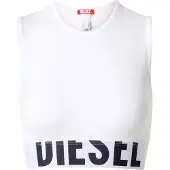 Diesel Topp 'ADA-D-POP' svart / vit