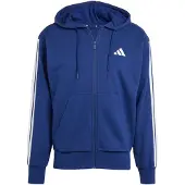 Adidas Essentials 3 Stripes French Terry Sweatshirt Med Dragkedja