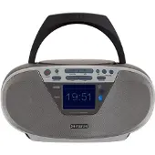 Aiwa BOOMBOX BBTU-500DAB/SL radiokassett med DAB+