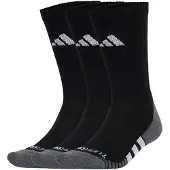 Adidas Sportsockor 'Performance CLIMACOOL Cushioned Crew 3 Pairs' grå / svart