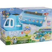 Bluey Blått Leksaksset m. Ljud - Transformerbart Plan -3-in-1 - - One Size - Leksaker