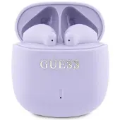 GUESS Printed Classic Logo TWS trådlösa hörlurar - Lila