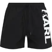 Karl Lagerfeld Badshorts svart / vit