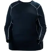 Helly Hansen Lifa Merino Midweight Crew Plus, Dam, Navy