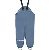 CeLaVi Regnbyxor. Hängslen - Återvunnen PU - China Blue m. Hängs - - 140 - Regnbyxor