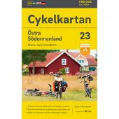Cykelkartan Blad 23 Östra Södermanland 2023-2025