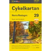 Cykelkartan Blad 29 Norra Roslagen