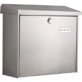 Burg wachter 4190 COMFORT 3913 NI Brevlåda Rostfritt stål Silver Nyckel