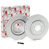 FERODO Bromsskivor DDF1096C fram, ventilerad, 2 Stycke