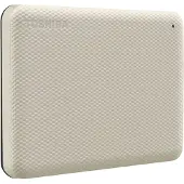 Toshiba Canvio Advance - Hårddisk - 4 TB - extern (portabel) - 2.5" - USB 3.2 Gen 1 - ljusbeige