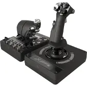 Logitech G Saitek Pro Flight X56 Rhino - Joystick og speeder - kabling - for PC
