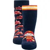 Ewers Sockor 'Feuerwehr' nattblå / blodröd / off-white