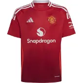 Adidas Manchester United 24/25 Hemma Junior T-shirt Med Kort ärm