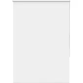 vidaXL Mörkläggningsrullgardin vit 115x130cm Tygbredd 110,7cm