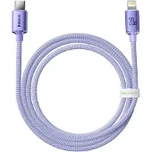 Baseus Crystal Shine USB-C / Lightning Kabel CAJY000205 - 1.2m - Lila