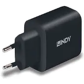 Lindy 65w Usb-c-väggladdare