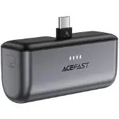 Acefast M9-5000 USB-C PD 20W snabbladdande Power Bank 5000mAh - Svart