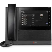 Poly CCX 600 Business Media Phone MS Fast telefon VoIP Touchscreen Multitouch Svart