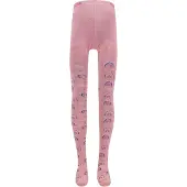 Ewers Strumpbyxa 'Regenbogen' marinblå / rosé / off-white