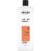 Nioxin SYSTEM-4 Fargat,-synbart-tunnare-harFärgat hår Framskriden gallringRengöringsmedel Schampo 1000 ml (395,00 kr / 1 l)