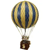Authentic Models Jules Verne luftballong LED blå