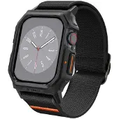 Spigen Lite Fit Pro, Boks, SmartWatch, Sort, Apple, Apple Watch (42mm), Polyester, Termoplastisk polyuretan (TPU)
