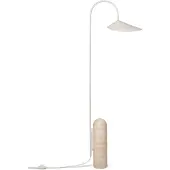 Ferm Living Golvlampa , Arum, Beige, Vardagsrum, Marmor, Design