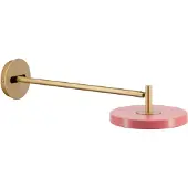 UMAGE Design vägglampa Asteria Long, dimbar, Violett / rosa / rosè, Vardagsrum / matsal, Metall, Design, Vägglampa, vägglampa inomhus
