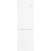 Bosch Serie | 4 KGN362WDF - Kylskåp/frys - bottenfrysskåp - bredd: 60 cm - djup: 66.5 cm - höjd: 186 cm - 321 liter - Klass D - vit