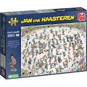 Jumbo Jan Van Haasteren Riding The Skate Bowl Pussel 2000 bitar, Jumbo