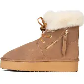 Gooce Snöboots 'Agarita' beige / ljusbrun