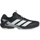 Adidas Sportsko 'Adizero Ubersonic 5 Clay' grå / svart / vit