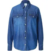 Lee Blus 'REGULAR WESTERN SHIRT' blå denim