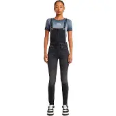 G-Star Lynn High Waist Skinny Overall - Grey - Women