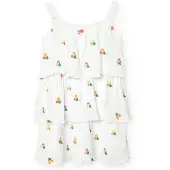 Boboli Bambula Floral ärmlös Klänning