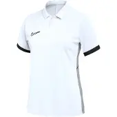 Nike Piké Dri-FIT Academy 25 - Vit/Svart/Wolf Grey Dam, storlek XX-Large