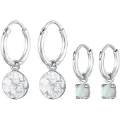 Elli Smyckeset silver / transparent