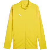 Puma Träningsjacka teamCUP - Gul/Silver, storlek Medium