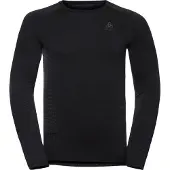 Odlo Men BL TOP Crew neck l/s PERFORMANCE WARM EC i Svart - S