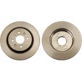 TRW Bromsskiva DF6135 fram, ventilerad, 1 Stycke
