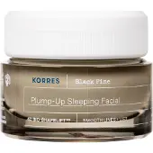 Korres Black Pine 4D Bio-ShapeLift Plumping Night Cream fr fast hud Dermatologiskt testad Vegansk 40 ml