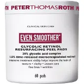 Peter Thomas Roth Even Smoother Glycolic Retinol Resurfacing Peel Pads 60pcs
