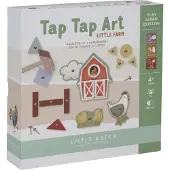 Little Dutch Kreativt lekset - Knacka Knacka Art - Liten Farm - - One Size - Kreativt lekset