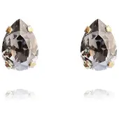 Caroline Svedbom Petite Drop Stud örhängen black diamond
