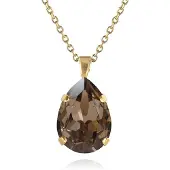Caroline Svedbom Classic Drop halsband greige