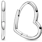 Pandora Asymmetrical Heart örhängen 298307C00
