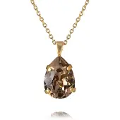 Caroline Svedbom Mini Drop halsband greige