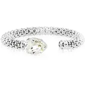 Caroline Svedbom Classic Rope Bracelet Rhodium Crystal - Stjärnurmakarna